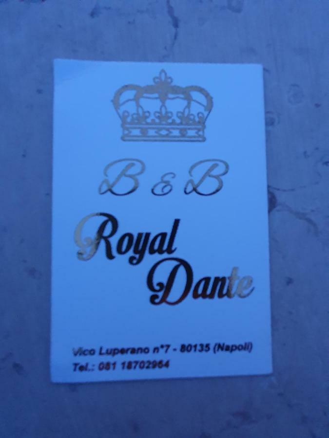 Royal Dante Bed & Breakfast Napoli Dış mekan fotoğraf